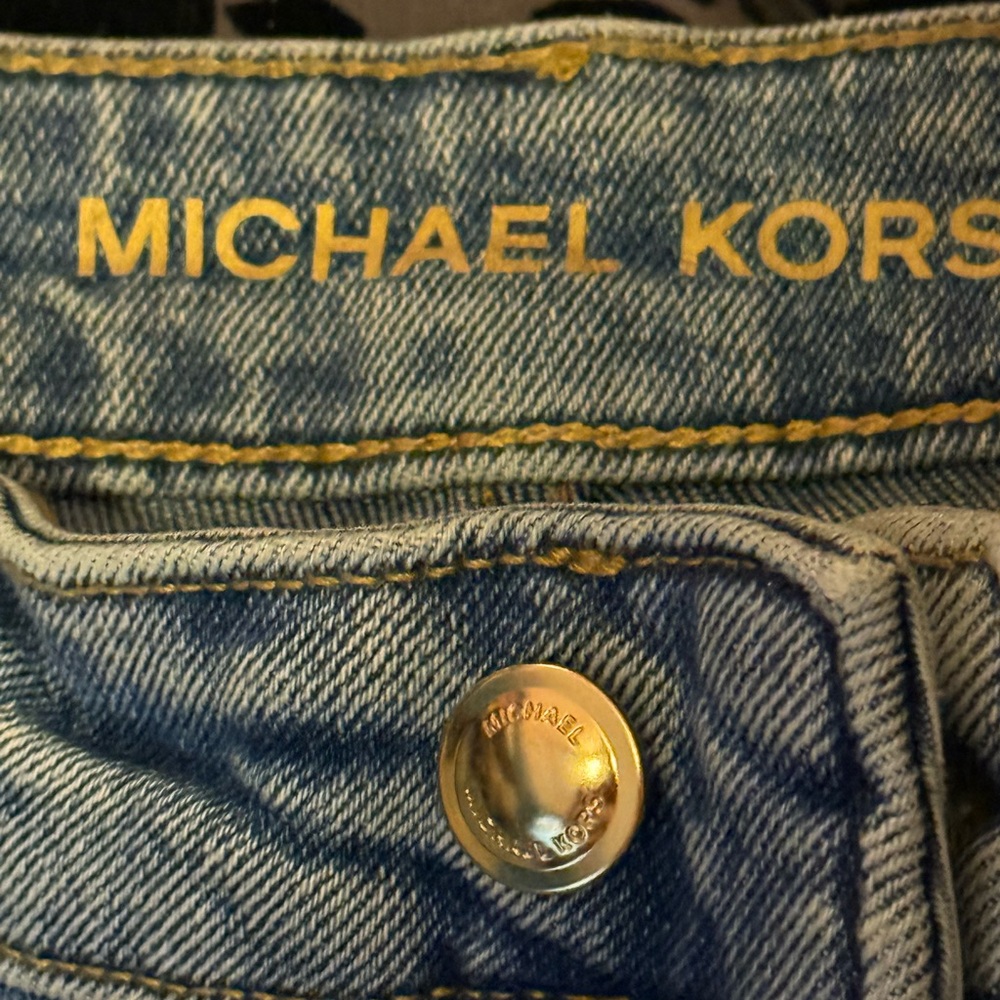 Michael Kors Blue Denim Trousers